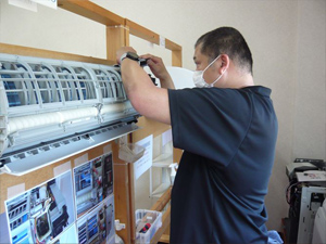 日本エアコンクリーニング協会　第655回技術研修会の様子