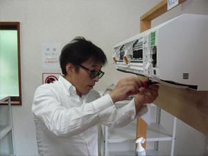 日本エアコンクリーニング協会　第662回技術研修会の様子